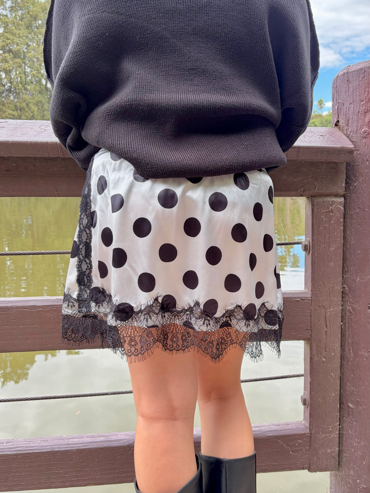 Lace & Dots Skirt