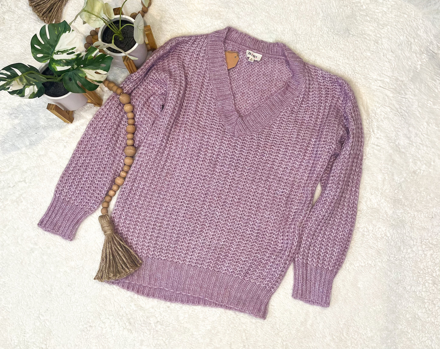 Lavender Bliss Sweater