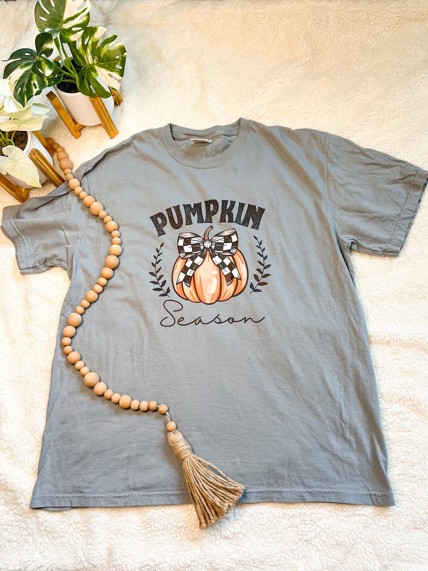 Pumpkin Bow Tee