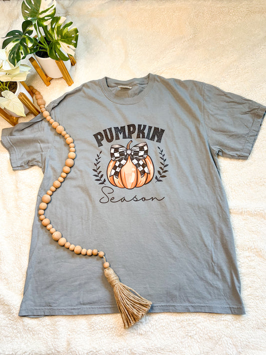 Pumpkin Bow Tee